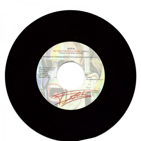 Falco Single Vinyl 7" NAKED & NO TIME FOR REVOLUTION