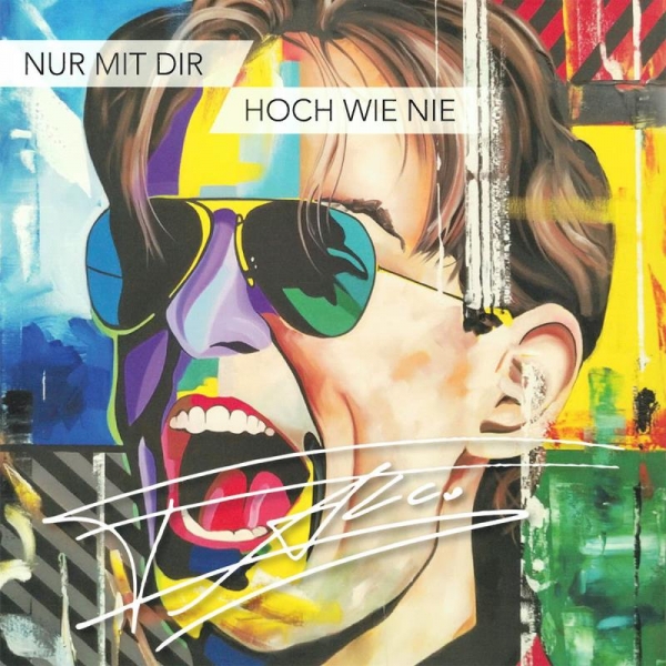 Falco Single Vinyl 7" NUR MIT DIR & HOCH WIE NIE