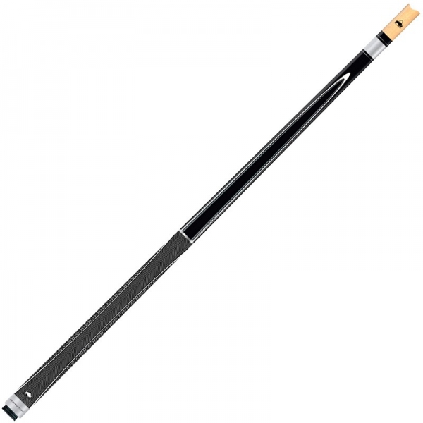 Pool Queue 2-tlg. Buffalo Dominator "NG" Klebleder 13 mm Nr. 1, schwarz/weiß