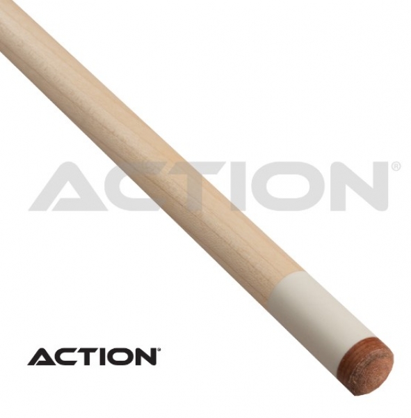 Pool Queue 2-tlg. Action Black and White Klebleder 13 mm, L:149 cm