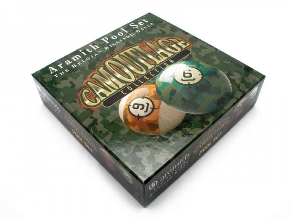 Pool Ball Set Aramith Camouflage 57,2mm 2-1/4"