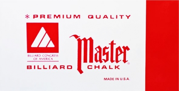 Billard Kreide Master Blau 144 Stück