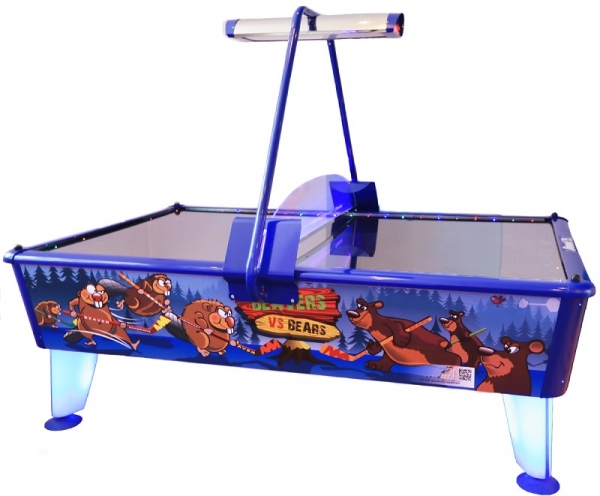 Airhockey Beavers vs. Bears 8 ft