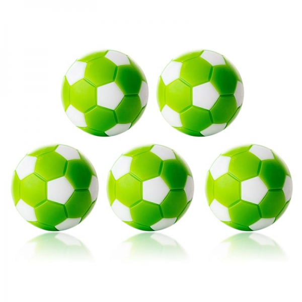 Ball für Fußballtisch grün/weiß  D 35 mm 24 g