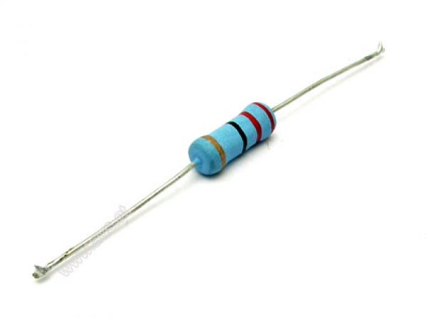 100x 22 Ohm 1/4 Watt Resistors – Axial LED Resistors For Automotive & Electronics, 22R