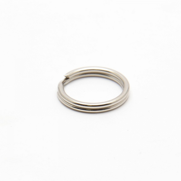 Spaltring aus Stahl für Perlonarmbänder