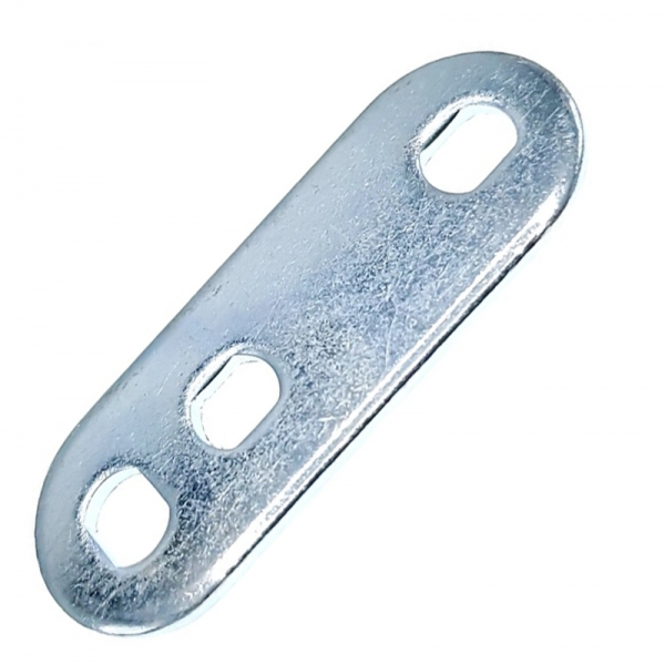 Riegel 50 x 20 mm gerade  Bohrung 7 x 5  mm