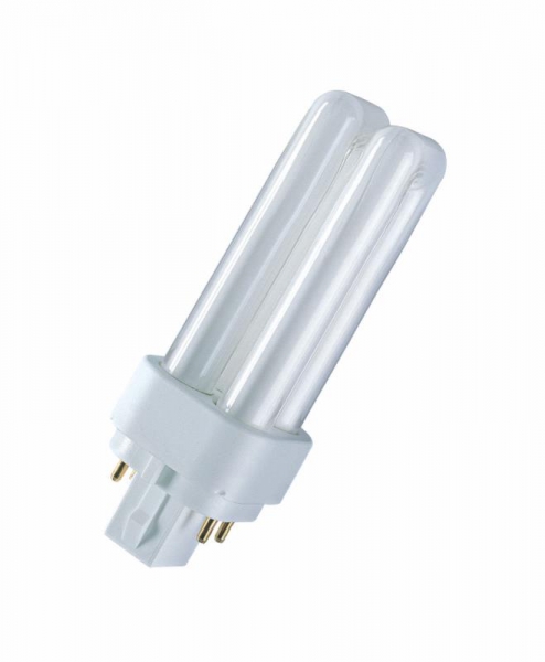 Energiesparlampe G24q-2 18W/830 Osram mit 4 Anschlußstiften