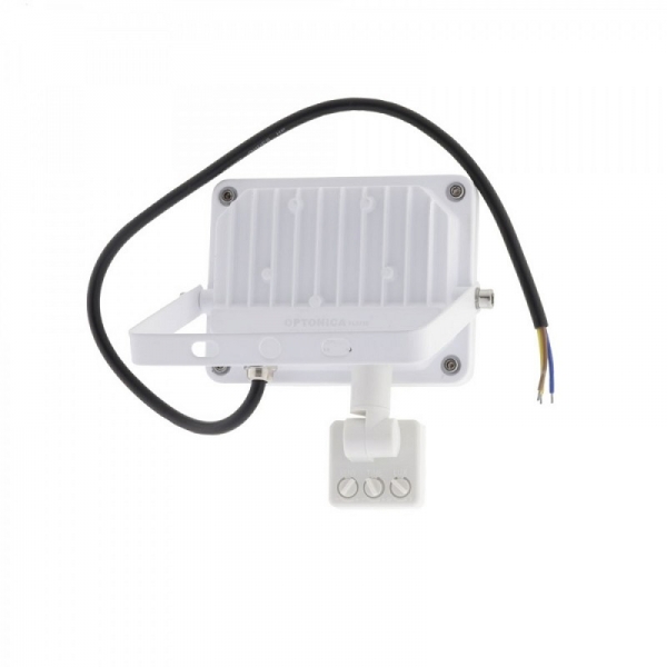 Led SMD Fluter weiß G2 10 Watt mit Bewegungsmelder kaltweiß