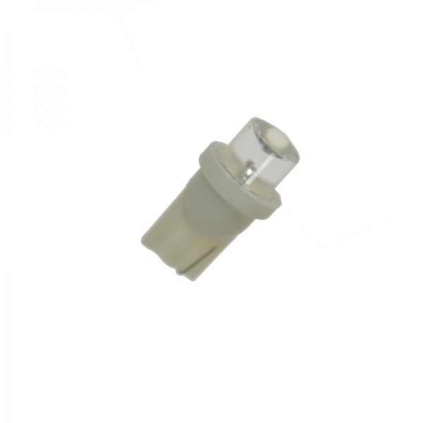 LED T10 12 VDC clear concave top 140° Angles