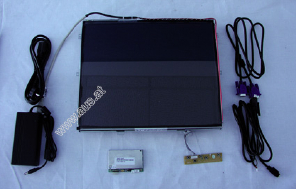 17" LCD TFT Monitor mit Touchscreen