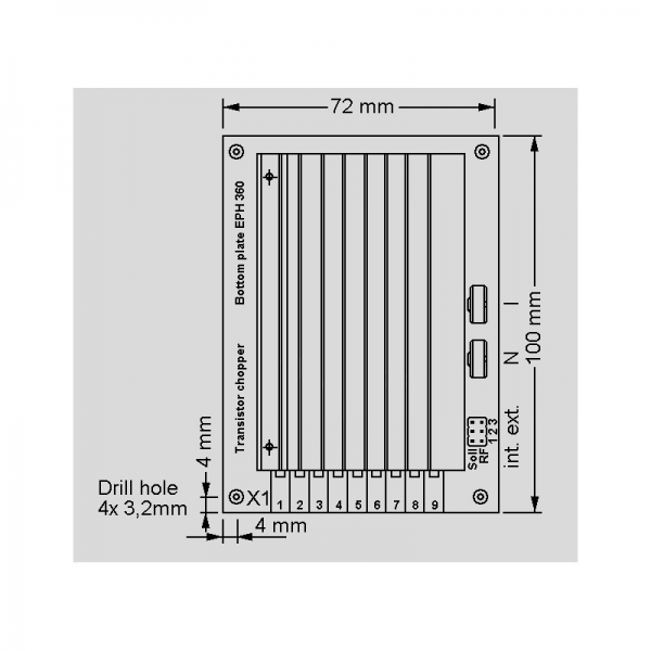 Drehzahlsteller Serie GS 24S/10-360B