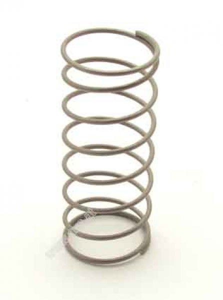 Spring retourn button for frontplate F1 and F6