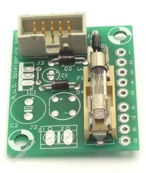 Interface for Soocertable with electronic coinvalidator RM5