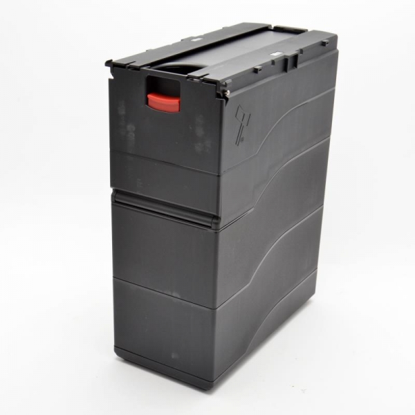 Plastic Cashbox for NV9 Spectral Clip on 1500 notes – optional abschließbar
