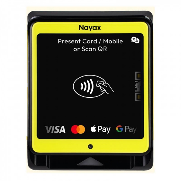 Nayax VPOS Media 4 Mini – bargeldloses Zahlungsterminal