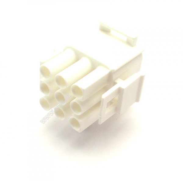 Steckergehäuse 9 polig UN-MNL 350720-1 Stecker Leitung-Leitung männlich/weiblich 6,35mm PIN: 9 600V