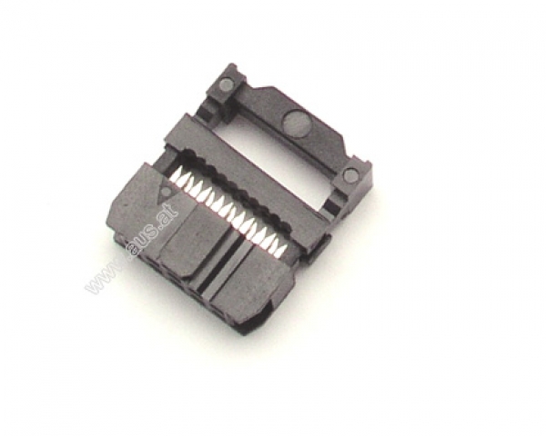 Plug IDC female Pin 10 IDC for ribbon cable 1.27mm