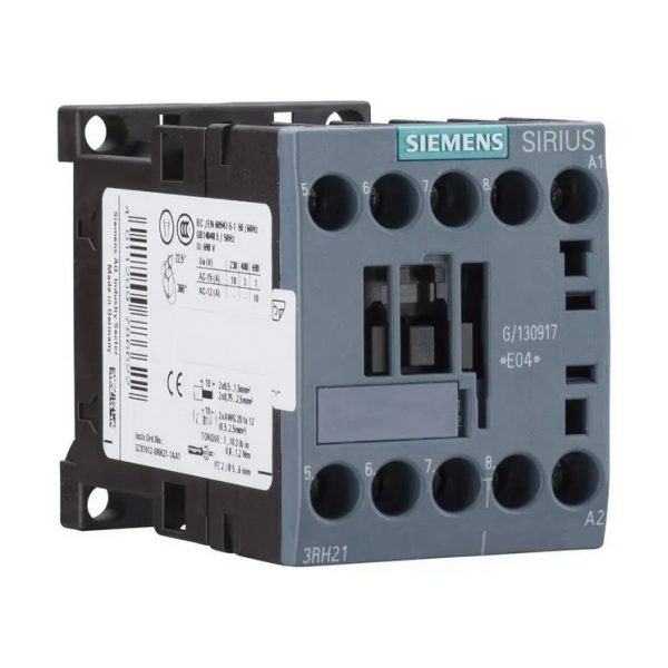 Auxiliary Contactor, 3 NO + 1 NC, DC 24 V, S00, Screw Terminal