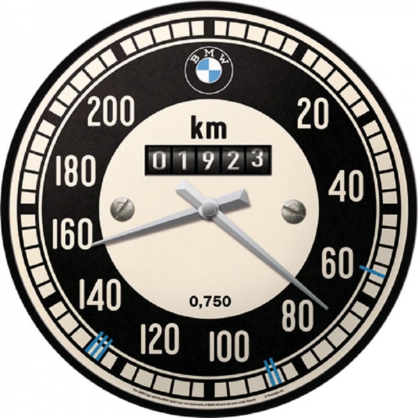 Wanduhr - BMW Tachometer