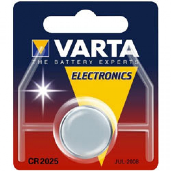 Varta CR2025 Lithium Batterie