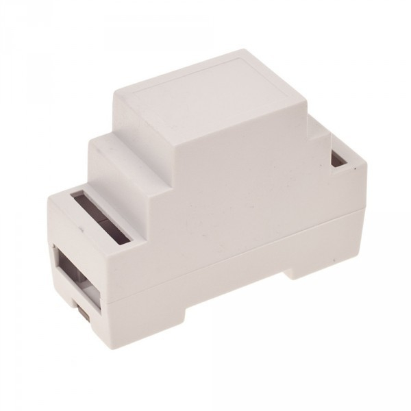 Gehäuse für DIN-Schiene 88 x 34 x 62 mm Polystyrol grau