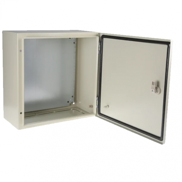 PRO Stahl Wandgehäuse RAL 7032 IP66 400 mm x 400 mm x 200mm