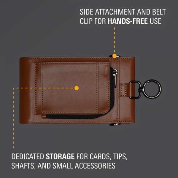 Darttasche Milli Case karamel