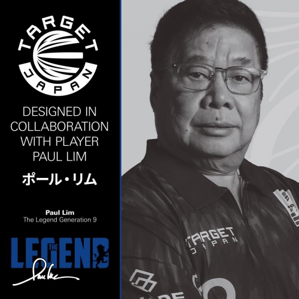 Steel Dartset „Paul Lim – The Legend – GEN 9 90 – Ein Klassiker im neuen Gewand