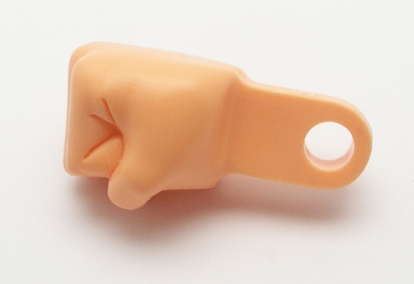 Molded fist right
