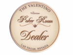 Poker Dealer Chip Valentino