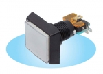 Push Button square 51x51mm with illumination