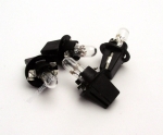 Lamp holder T1 1/2 5 mm with lamp
