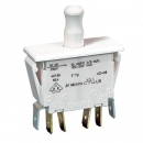 Service switch (door switch) double-pole contact terminal 4.8 or 6.3 mm
