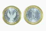 Token A13 26 x 2mm  Bimetal 100 pcs.