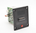 Ticketdispenser mit Kunststoff Front