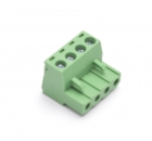 Pluggable terminal block 4 way