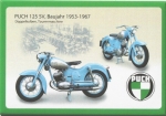 Puch 125 SV fridge magnet 76 x 52 mm