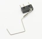 Microswitch small with wire 3  times angled fold
