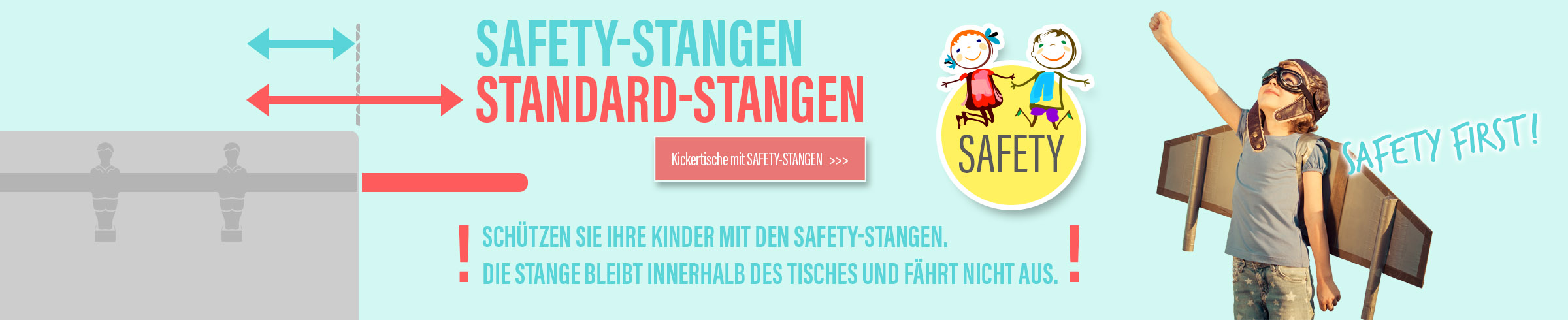 Safety Stangen